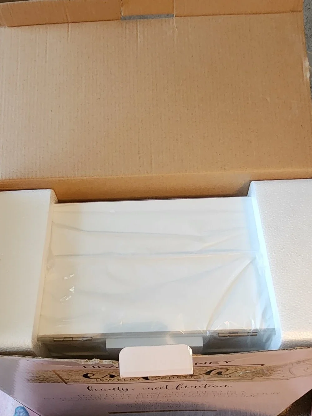 Hive & Honey Emma Jewelry Chest in White ■ NIB》 FIRM》 READ BELOW